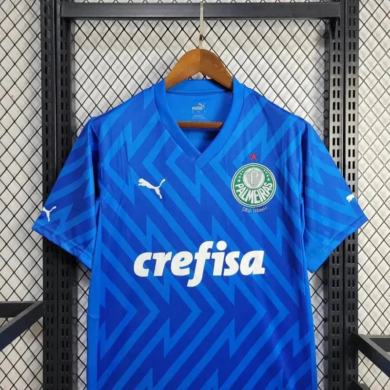 "Camisa Palmeiras Goleiro 24/25 - Torcedor Masculina Azul - Netmantos"