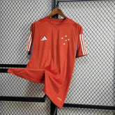 "Camisa Cruzeiro Treino 24/25 - Torcedor Masculina Vermelha - Netmantos"