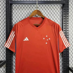 "Camisa Cruzeiro Treino 24/25 - Torcedor Masculina Vermelha - Netmantos"