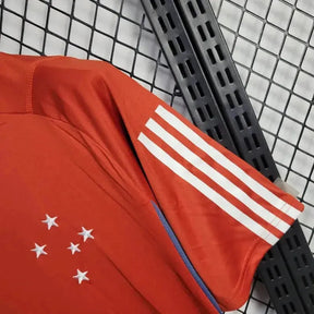 "Camisa Cruzeiro Treino 24/25 - Torcedor Masculina Vermelha - Netmantos"