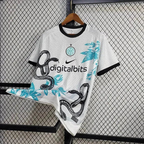 "Camisa Inter de Milão Edição Especial 24/25 - Torcedor Masculina Dragão Branca - Netmantos"
