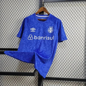 "Camisa Grêmio Treino 24/25 - Torcedor Masculina Azul Escuro - Netmantos"