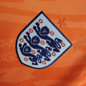 "Camisa Inglaterra Goleiro 24/25 - Torcedor Masculina Laranja - Netmantos"