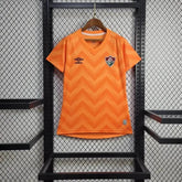 "Camisa Fluminense Treino 24/25 - Torcedor Feminina Laranja - Netmantos"