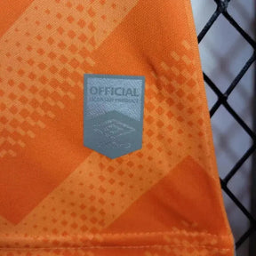 "Camisa Fluminense Treino 24/25 - Torcedor Feminina Laranja - Netmantos"