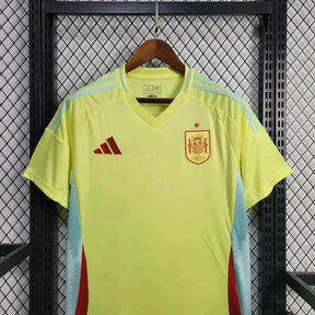 "Camisa Espanha Away 24/25 - Torcedor Masculina Amarela - Netmantos"