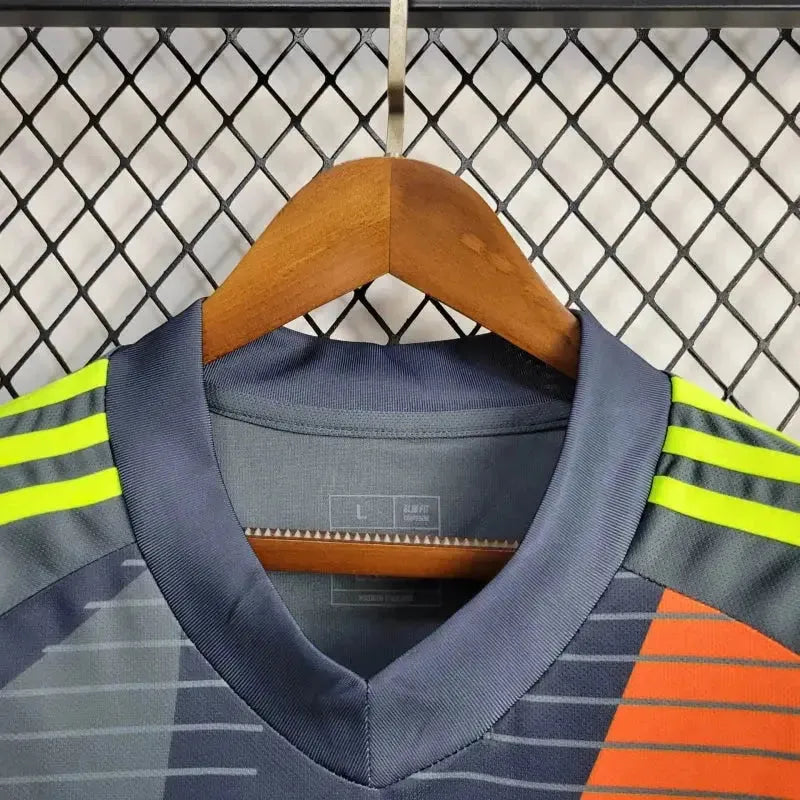 "Camisa Alemanha Goleiro 24/25 - Torcedor Masculina Preta - Netmantos"