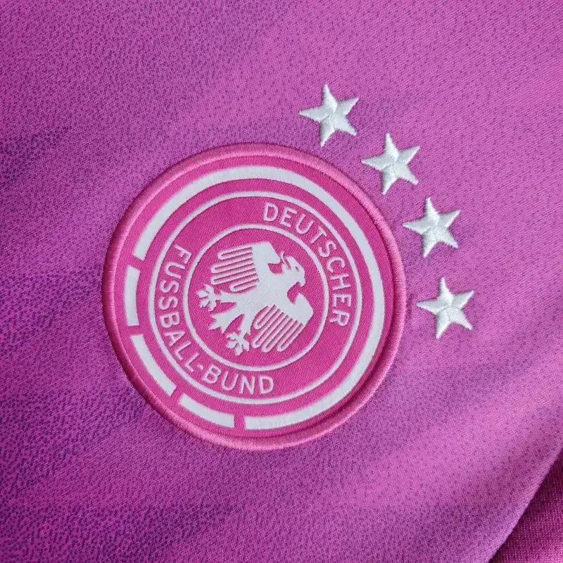"Camisa Alemanha Away 24/25 - Torcedor Masculina Rosa e Roxa - Netmantos"