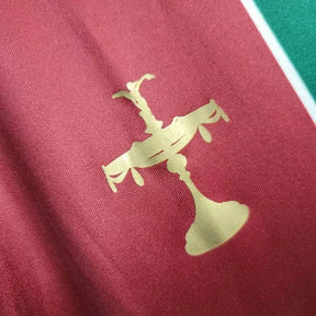 "Camisa Fluminense Retrô Home 2010 - Torcedor Masculina Vermelha e Verde - Netmantos"