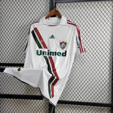 "Camisa Fluminense Retrô Away 2010 - Torcedor Masculina Branca - Netmantos"