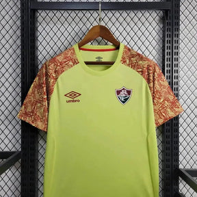 "Camisa Fluminense Treino 24/25 - Torcedor Masculina Amarela - Netmantos"