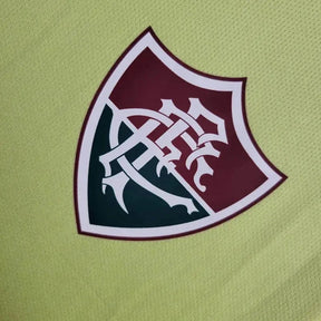 "Camisa Fluminense Treino 24/25 - Torcedor Masculina Amarela - Netmantos"