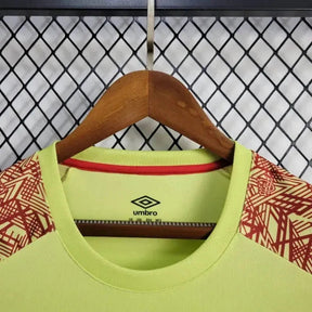 "Camisa Fluminense Treino 24/25 - Torcedor Masculina Amarela - Netmantos"