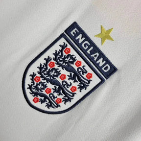 "Camisa Inglaterra Retrô Home 2005 - Torcedor Masculina Branca - Netmantos"