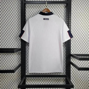 "Camisa Inglaterra Retrô Home 1998 - Torcedor Masculina Branca - Netmantos"