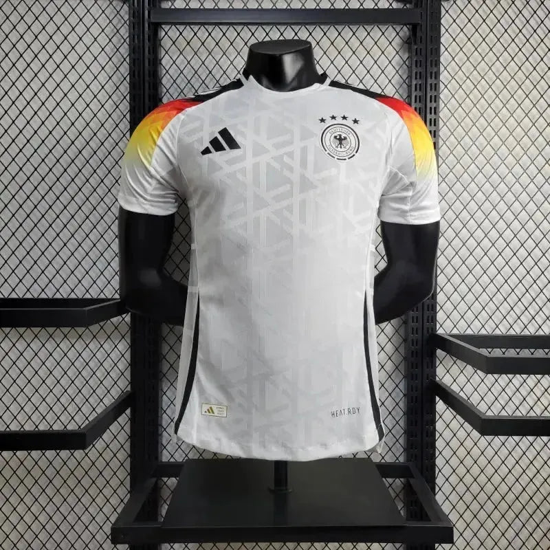 "Camisa Alemanha Home 24/25 - Jogador Masculina Branca - Netmantos"