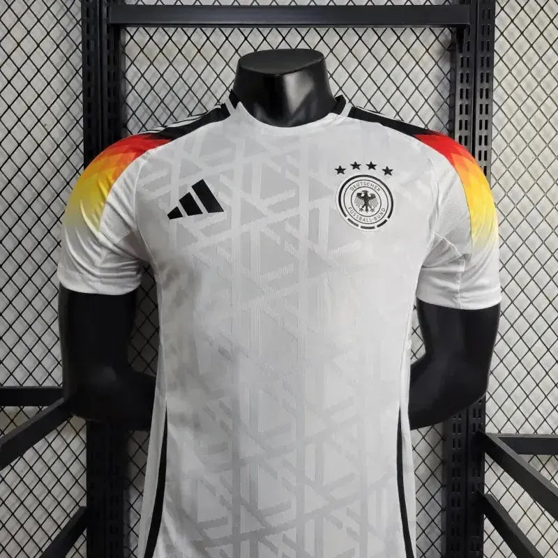 "Camisa Alemanha Home 24/25 - Jogador Masculina Branca - Netmantos"