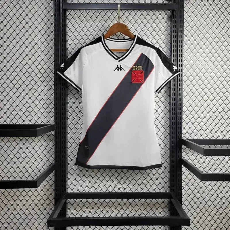 "Camisa Vasco Away 24/25 - Torcedor Feminina Branca - Netmantos"