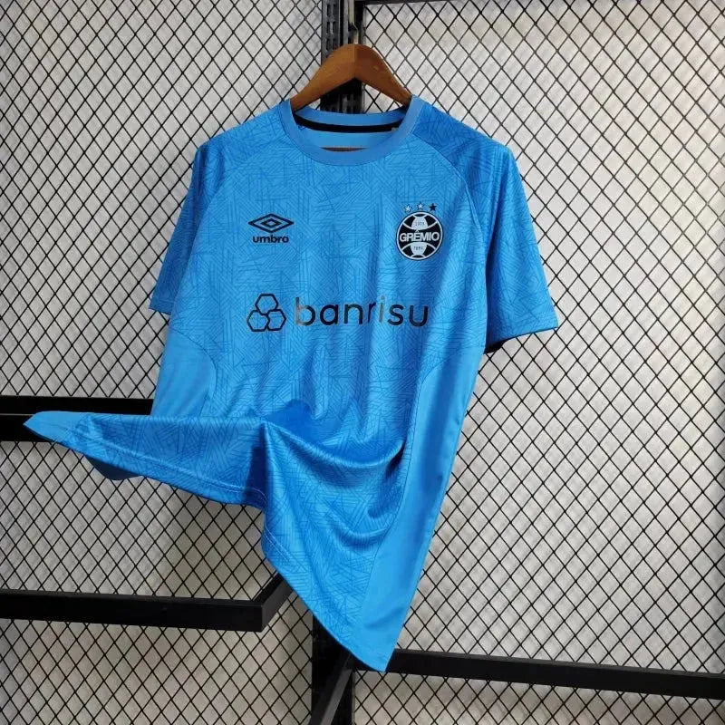 "Camisa Grêmio Treino 24/25 - Torcedor Masculina Azul - Netmantos"