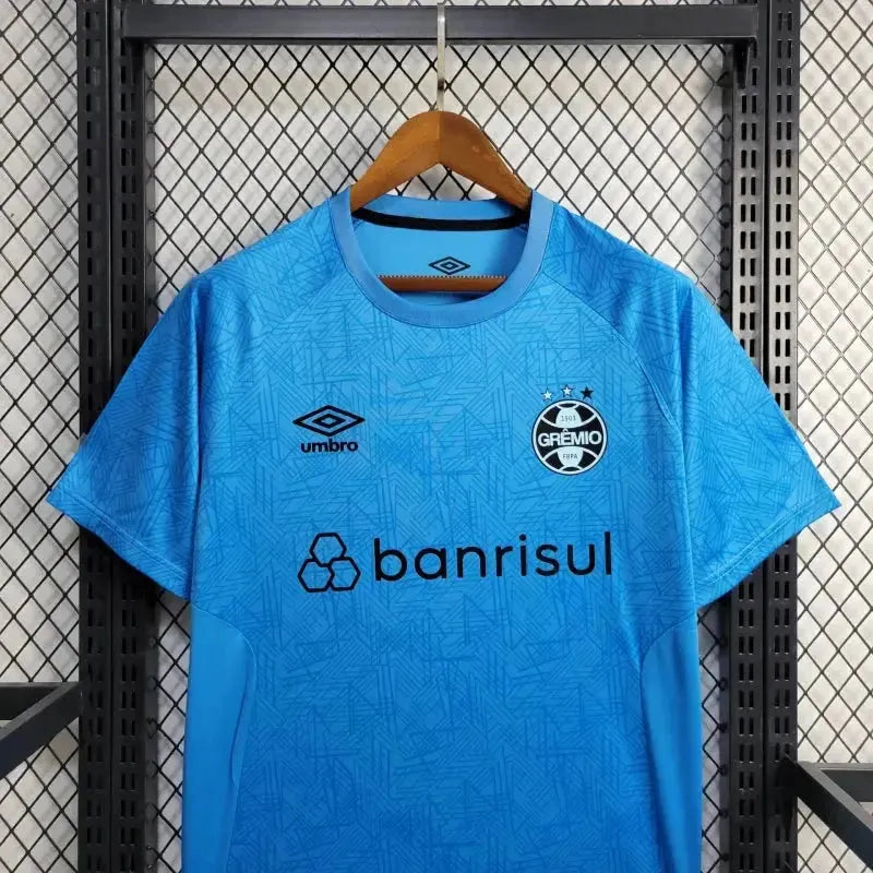 "Camisa Grêmio Treino 24/25 - Torcedor Masculina Azul - Netmantos"