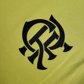 "Camisa Flamengo Treino 24/25 - Torcedor Masculina Amarela - Netmantos"