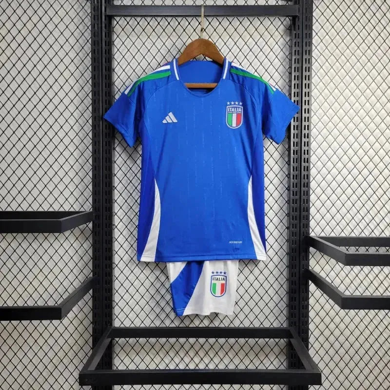 "Camisa Itália Home 24/25 - Torcedor Infantil Azul - Netmantos"