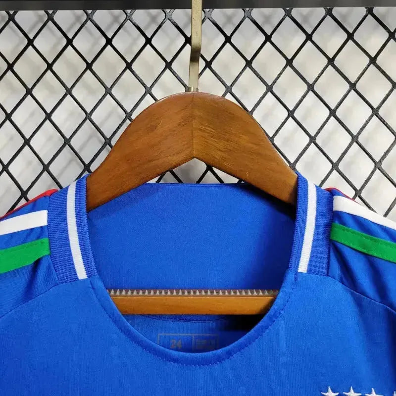 "Camisa Itália Home 24/25 - Torcedor Infantil Azul - Netmantos"