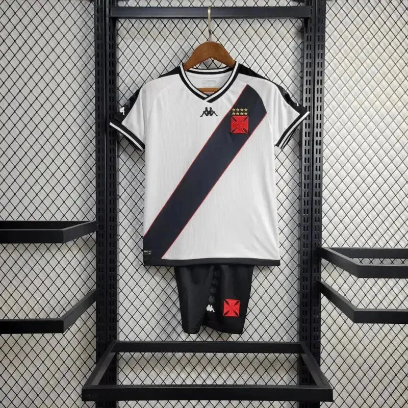 "Camisa Vasco da Gama Away 24/25 - Torcedor Infantil Branca - Netmantos"
