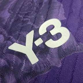 "Camisa Real Madrid Fourth Y3 24/25 - Jogador Masculina Roxa - Netmantos"