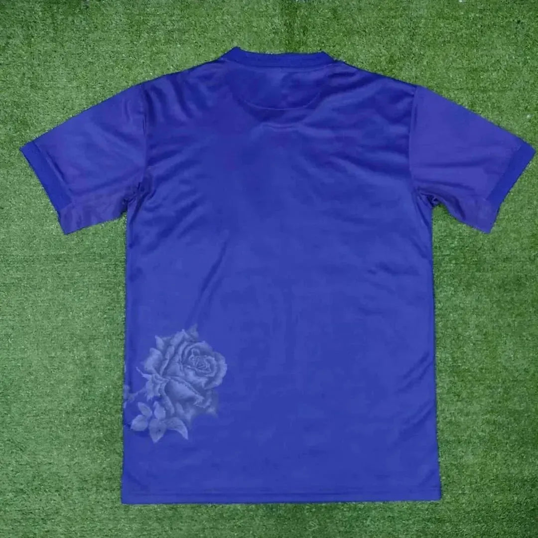 "Camisa Real Madrid Fourth Y3 24/25 - Torcedor Masculina Roxa - Netmantos"