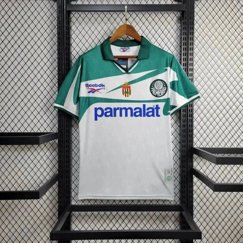 "Camisa Palmeiras Away 2 Retrô 1996 - Torcedor Masculina PARMALAT - Netmantos"