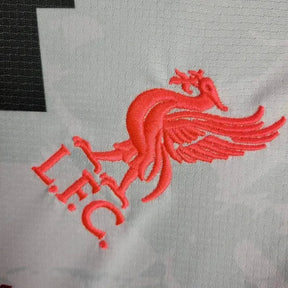 "Camisa Liverpool Edição Especial 24/25 - Torcedor Masculina Vermelha, Preta e Branca - Netmantos"
