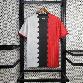 "Camisa Liverpool Edição Especial 24/25 - Torcedor Masculina Vermelha, Preta e Branca - Netmantos"