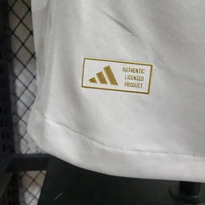 "Camisa Real Madrid Home 24/25 - Jogador Masculina Branca - Netmantos"