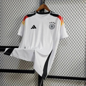 "Camisa Alemanha Home 24/25 - Torcedor Masculina Branca e Laranja - Netmantos"