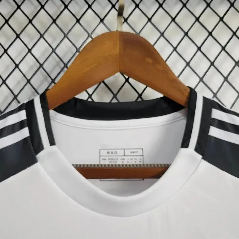 "Camisa Alemanha Home 24/25 - Torcedor Masculina Branca e Laranja - Netmantos"