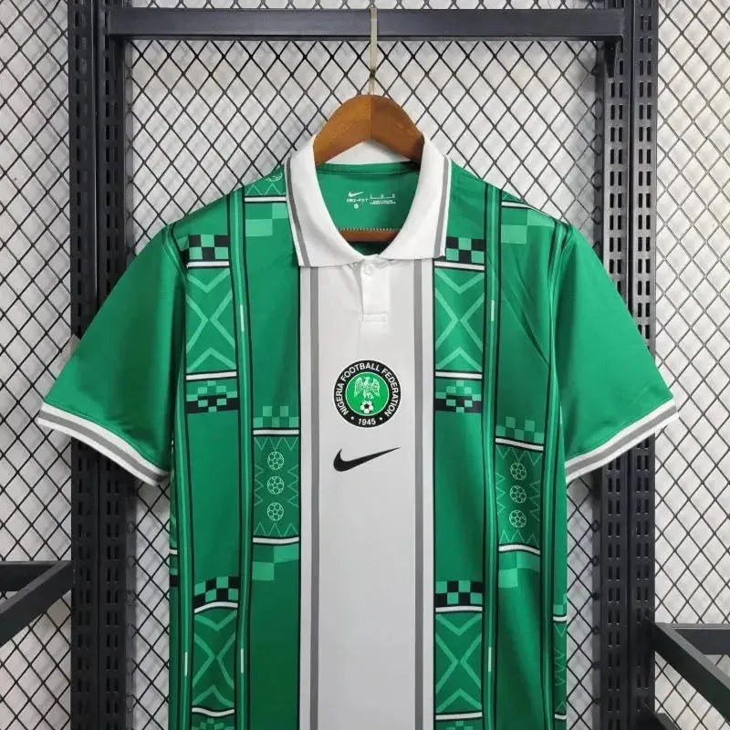 "Camisa Nigéria 24/25 - Torcedor Masculina Verde - Netmantos"