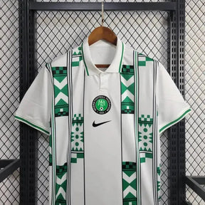 "Camisa Nigéria 24/25 - Torcedor Masculina Branca - Netmantos"