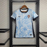 "Camisa Portugal Away 24/25 - Torcedor Feminina Azul - Netmantos"