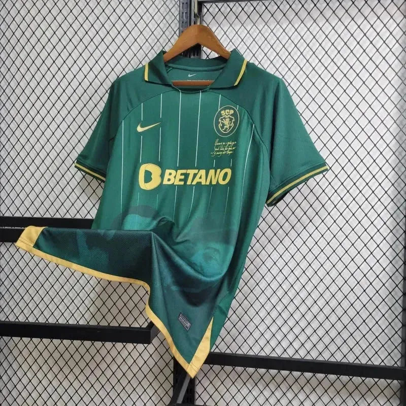 "Camisa Sporting 24/25 - Torcedor Masculina Verde - Netmantos"