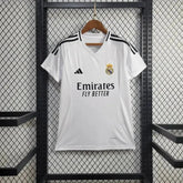 "Camisa Real Madrid Home 24/25 - Torcedor Feminina Branca - Netmantos"