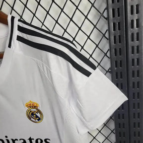 "Camisa Real Madrid Home 24/25 - Torcedor Feminina Branca - Netmantos"