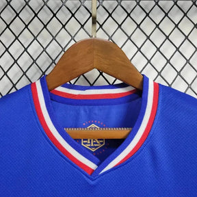 "Camisa França Home 24/25 - Torcedor Feminina Azul - Netmantos"
