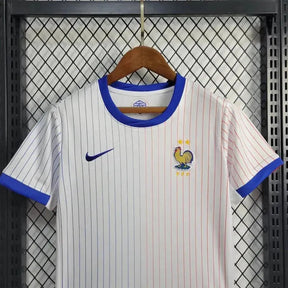 "Camisa França Away 24/25 - Torcedor Infantil Branca - Netmantos"