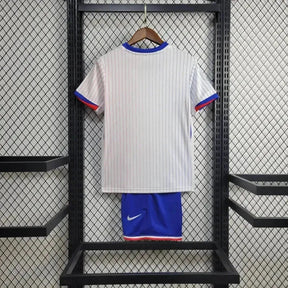 "Camisa França Away 24/25 - Torcedor Infantil Branca - Netmantos"