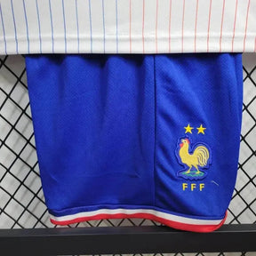 "Camisa França Away 24/25 - Torcedor Infantil Branca - Netmantos"