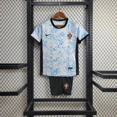 "Camisa Portugal Away 24/25 - Torcedor Infantil Azul - Netmantos"