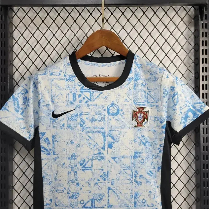 "Camisa Portugal Away 24/25 - Torcedor Infantil Azul - Netmantos"