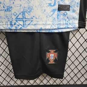 "Camisa Portugal Away 24/25 - Torcedor Infantil Azul - Netmantos"