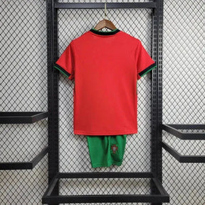 "Camisa Portugal Home 24/25 - Torcedor Infantil Vermelha - Netmantos"